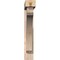 Ekena Millwork Legacy Block Smooth Bracket w/ Offset Brace, Douglas Fir, 5 1/2"W x 30"D x 34"H BKT0604X30X34LEC05SDF - alternate 3